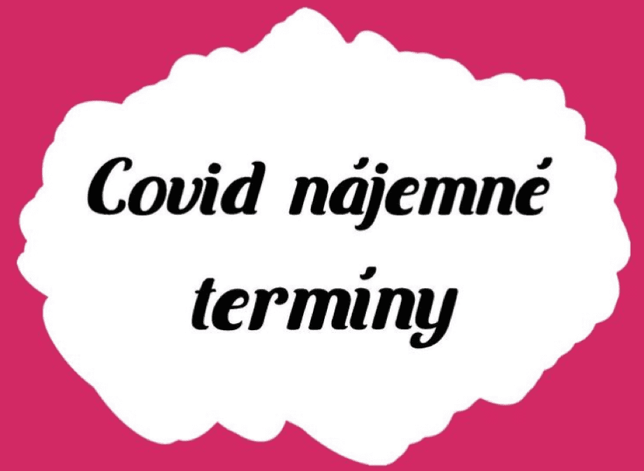 Termíny Covid nájemné výzva 2️⃣a3️⃣