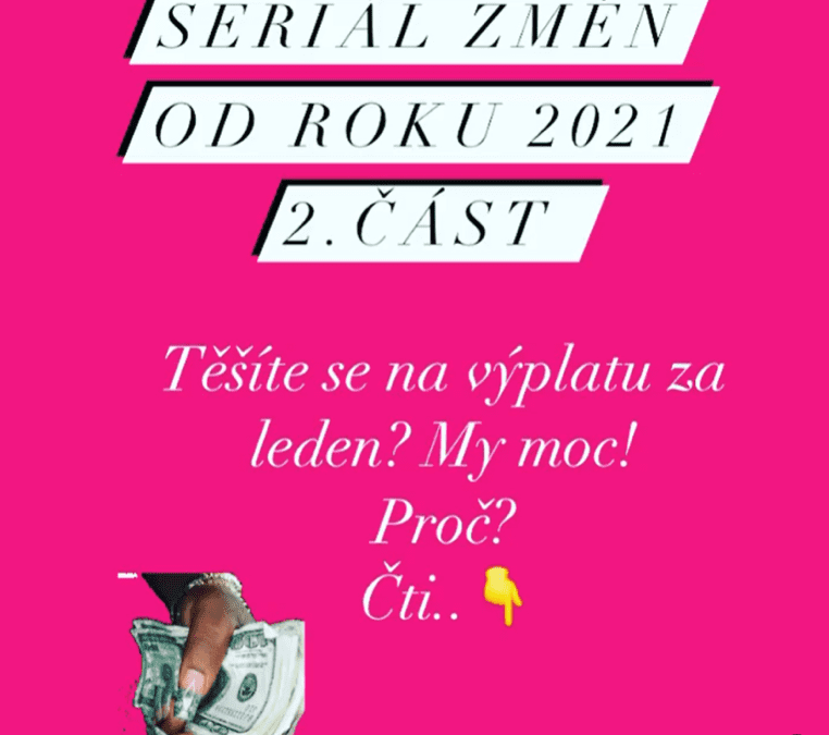 Změny od roku 2021