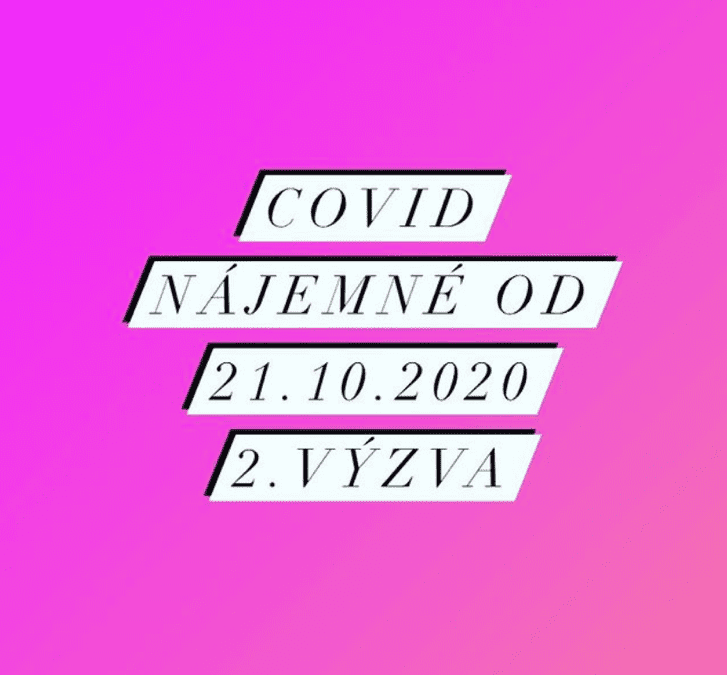 Covid nájemné od 21.10