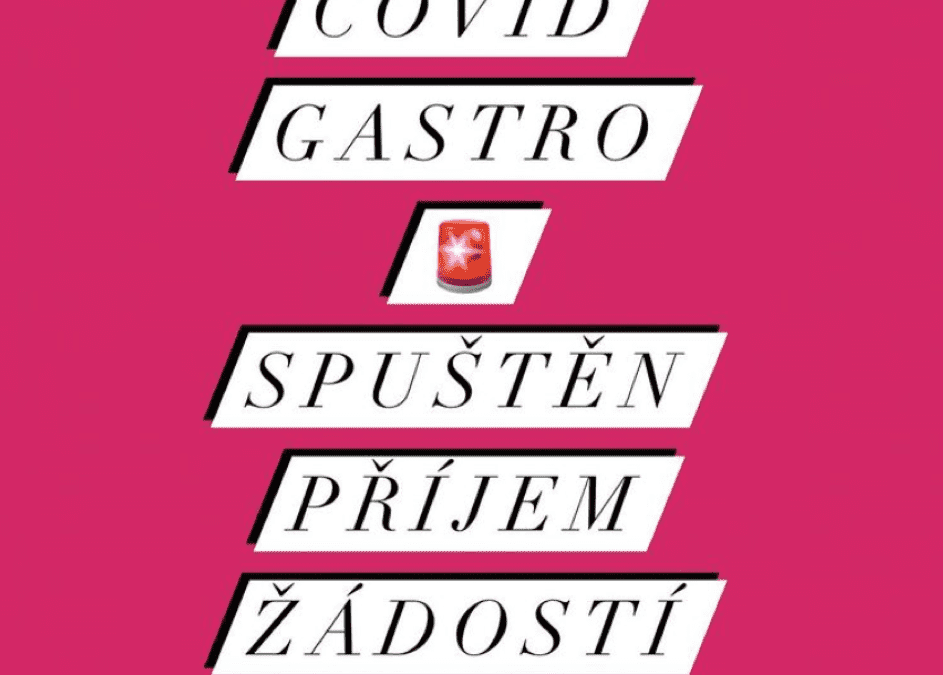 Příjem žádostí do výzvy COVID Gastro